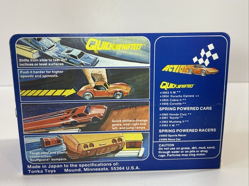 Cambios de velocidad Tonka Action Corvette 1977 acero prensado en perfecto estado - Imagen 21 de 24