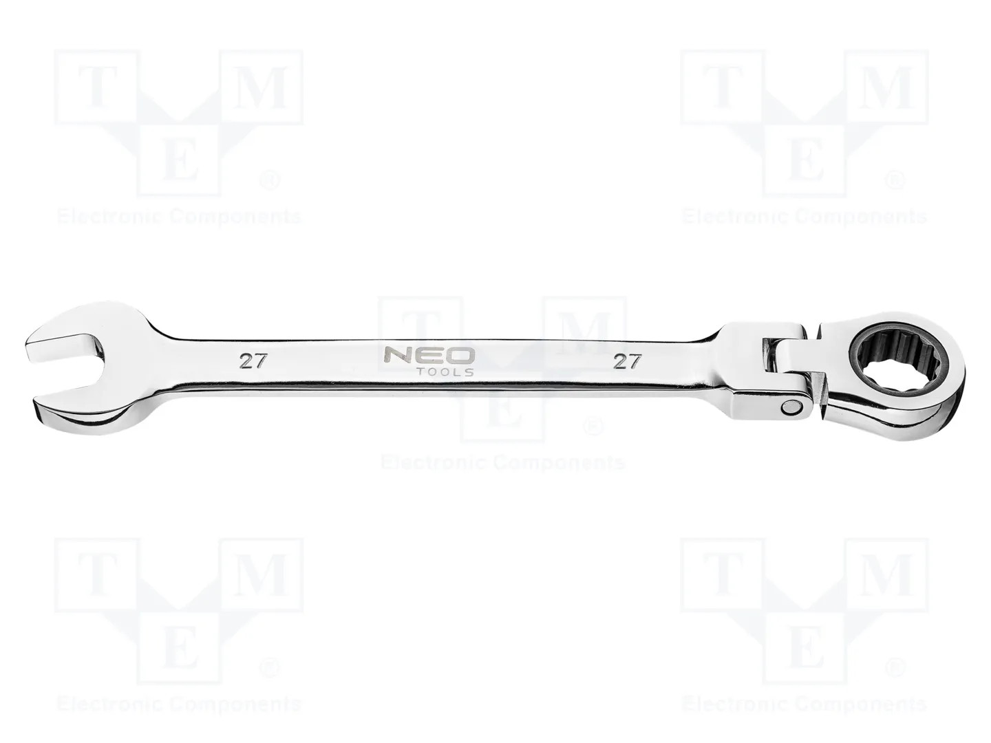 Neo 27-Mm-Maulschlüssel Mit Gelenk Und Ratsche - Bild 3