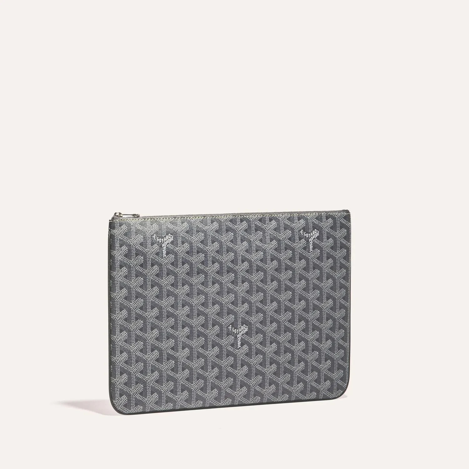 Brand New Goyard Senat Pouch MM Grey 372103 Size OS SHIPS FAST