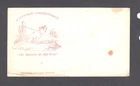 US  Civil War patriotic cover unused,  Gates  cover,     #158