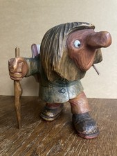 Aston Alnæs  Vintage Norway Troll Norwegian wooden Sveen interest