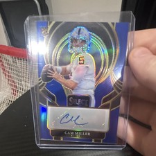 Panini 2025 Select Cam Miller Rookie Auto Select Signatures /99 true blue