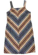 Next Multicoloured  Pinafore Style Short Dress Size 12 BNWT.