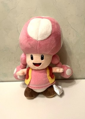 Offizielles Nintendo New Super Mario Bros Plüschtier Plüschtier 2016 Toadette San-Ei