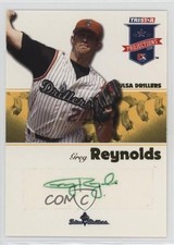 2008 TRISTAR PROjections Yellow Auto 5/25 Greg Reynolds #176 Auto 3y4