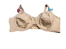 Vanity Fair 76571 Beige Radiant Back Smoothing Underwire Bra Sz 44DDD NEW