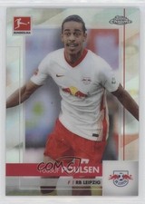 2020-21 Topps Chrome Bundesliga Refractor Yussuf Poulsen #57 1u6