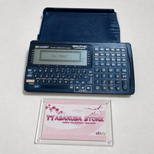 SHARP PC-G850V Pocket Computer 32KB BASIC C CASL Z80 Assembler Retro Japan