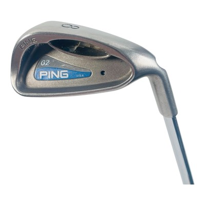 Ping G2 Black Dot 8 Iron Steel Shaft 36'' Right-Handed Lamkin Grip