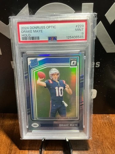 2024 Donruss Optic DRAKE MAYE RC HOLO NEW ENGLAND PATRIOTS