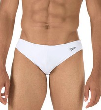 New Speedo Men's PowerFlex Eco Swim Racing Brief Size 34