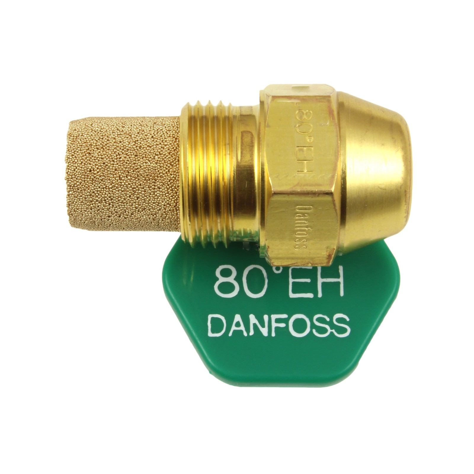 Danfoss Oil Fired Boiler Burner Nozzle 0.45 x 80 EH USgal/h ° 0.45, Gold