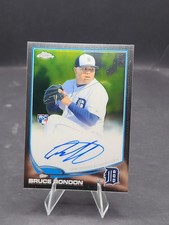 2013 Topps Chrome Bruce Rondon Rookie Auto #85 Detroit Tigers RC ON CARD. rookie card picture