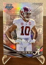 2022-23 Bowman's Best University - Henry To'Oto'O #89 Refractor (RC) Alabama