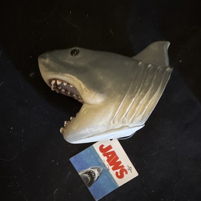 JAWS Ceramic Shark Head Aquarium Decoration Figure with Tag 