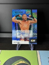 2022 Upper Deck Allure AEW #75 Jake Hager Autographs Blue Line /35
