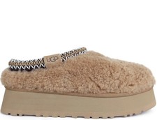 UGG Tazz Maxi Curly Chestnut Fur Slippers Womens Size 6 SOLD OUT