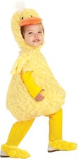 Underwraps Baby's Duck Belly-Babies X-Small, Yellow