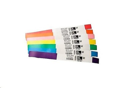 Zebra Z-Band Direct Wristband 1x11' 200 Labels L 10006995K-R (New Sealed)