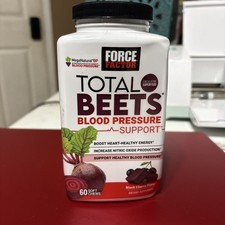 Force Factor Total Beets Blood Pressure Support, Beet Root Supplement Soft Chews
