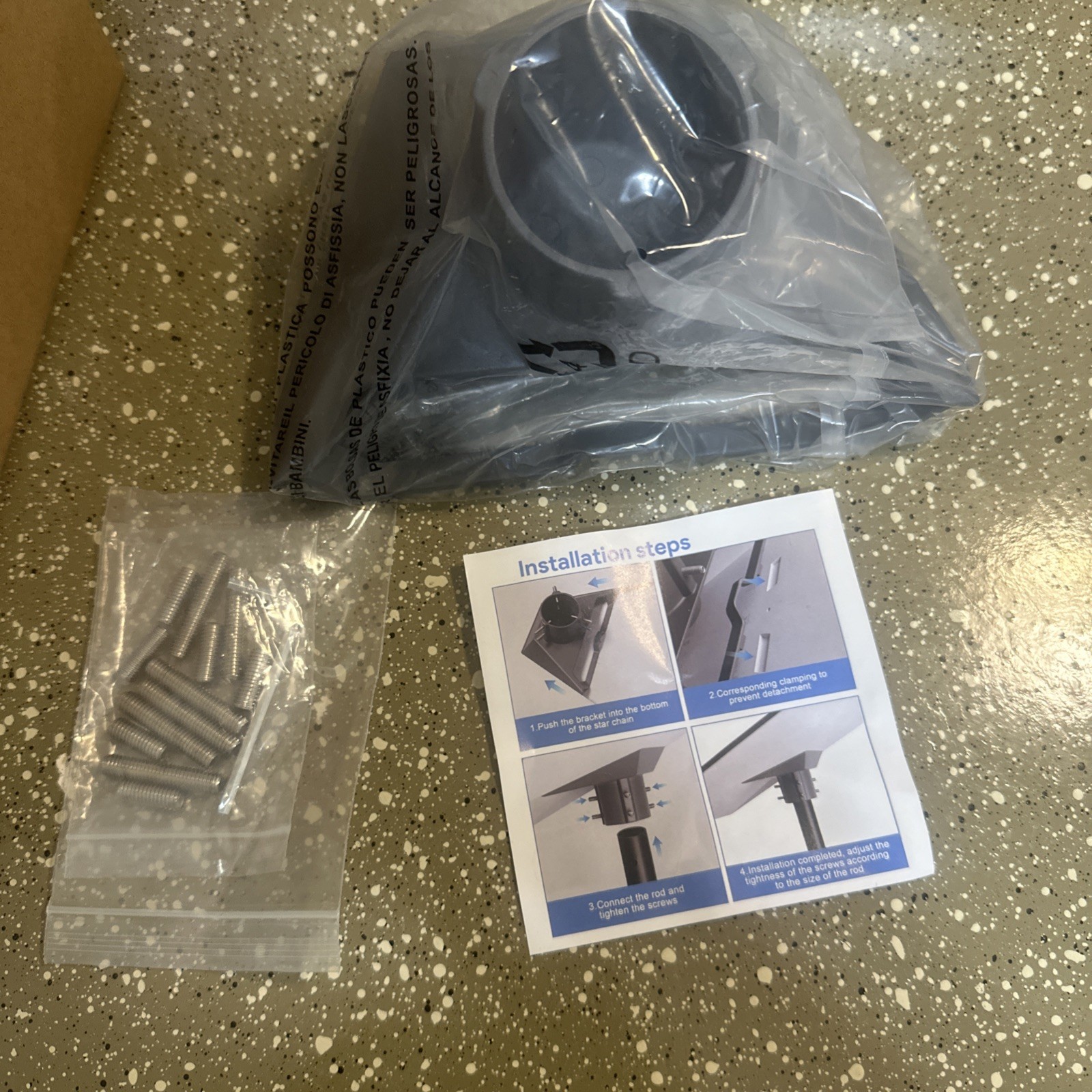 Starlink Gen 3 Pipe Adapter, Pole Mount Adapter Mounting Kit