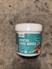 Smile Den X Dental Care Wipes Dogs/Cats Reduces Plaque/Freshens Breath 50ct New