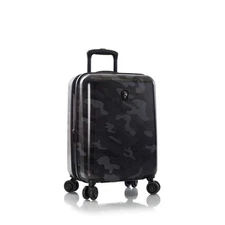 ⚡️ Hot Sale! Heys Black Camo 21" Carry On Spinner Lightweight Luggage