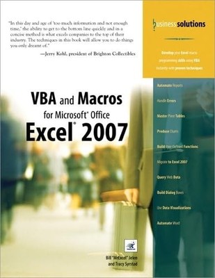 VBA und Makros für Microsoft Office Excel 2007 von Bill Jelen, Tracy Syrstad...
