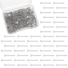 400Pcs Earring Posts Flat Pad Earring Studs 2mm Stainless Steel Stud Earrings...