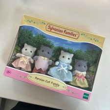 Sylvanian Family Cat Family Unopened New