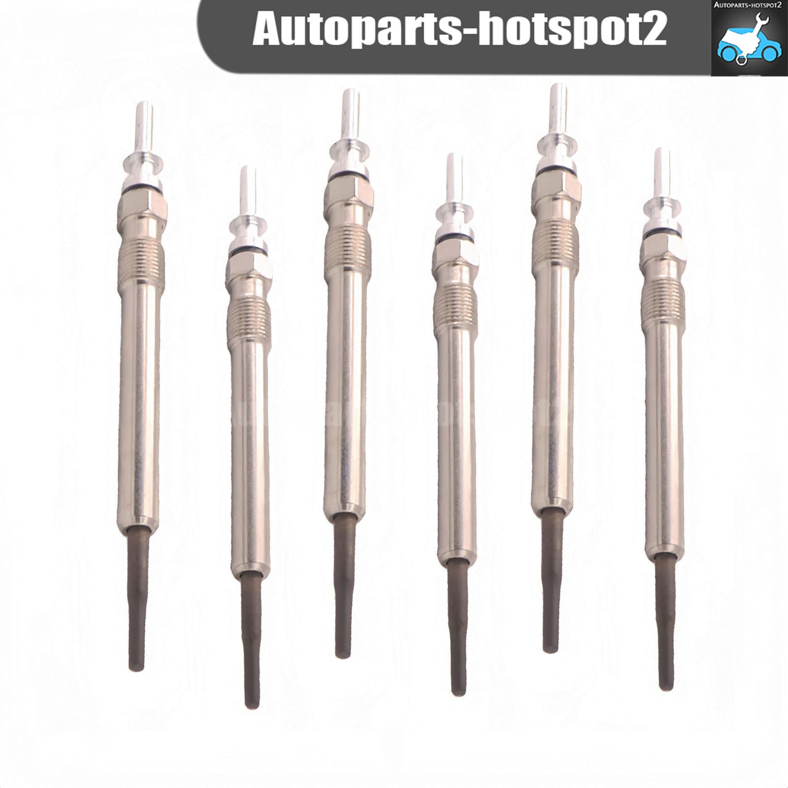 For BMW F10 F02 F15 535d xDrive X5 xDrive35d Diesel Glow Plug 6PCS 0250603006