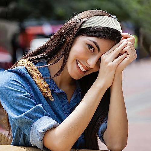 Fashion Headbands for Women Girls Headbands Set, 5pcs Pearl Headband Floral  - Bild 4 von 7