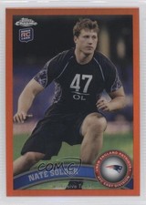 2011 Topps Chrome Retail Orange Refractor Nate Solder #215 1f0