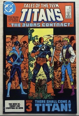Tales of The Teen Titans (1984) # 44 )    1st Nightwing