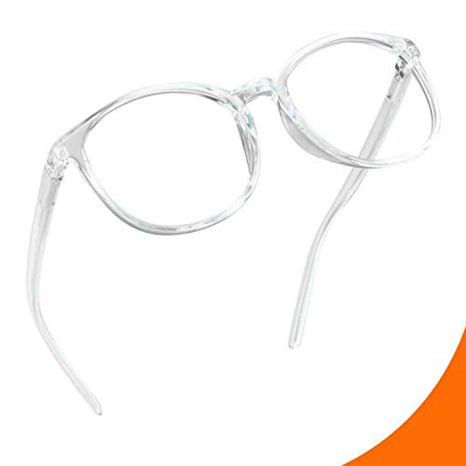 Blue Light Blocking Glasses for Computer Use Reduce Eyestrain with Spring Hinges