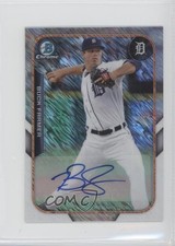 2015 Bowman The Farm's Finest Chrome Mini Shimmer Refractor Buck Farmer Auto 1q8