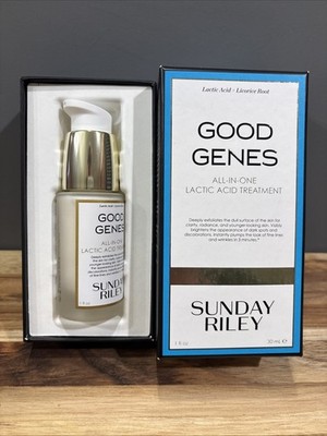 Sunday Riley GOOD GENES All-in-One Lactic Acid Treatment  1.0fl.oz. Boxed