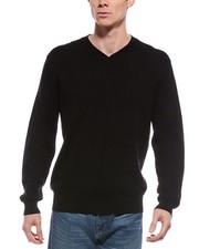 Forte Cashmere V-Neck Cashmere Sweater Men's