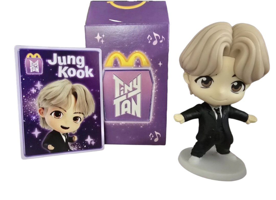 New! Rare 2025 McDonald's #7 JUNG KOOK TINY TAN x BTS 2025