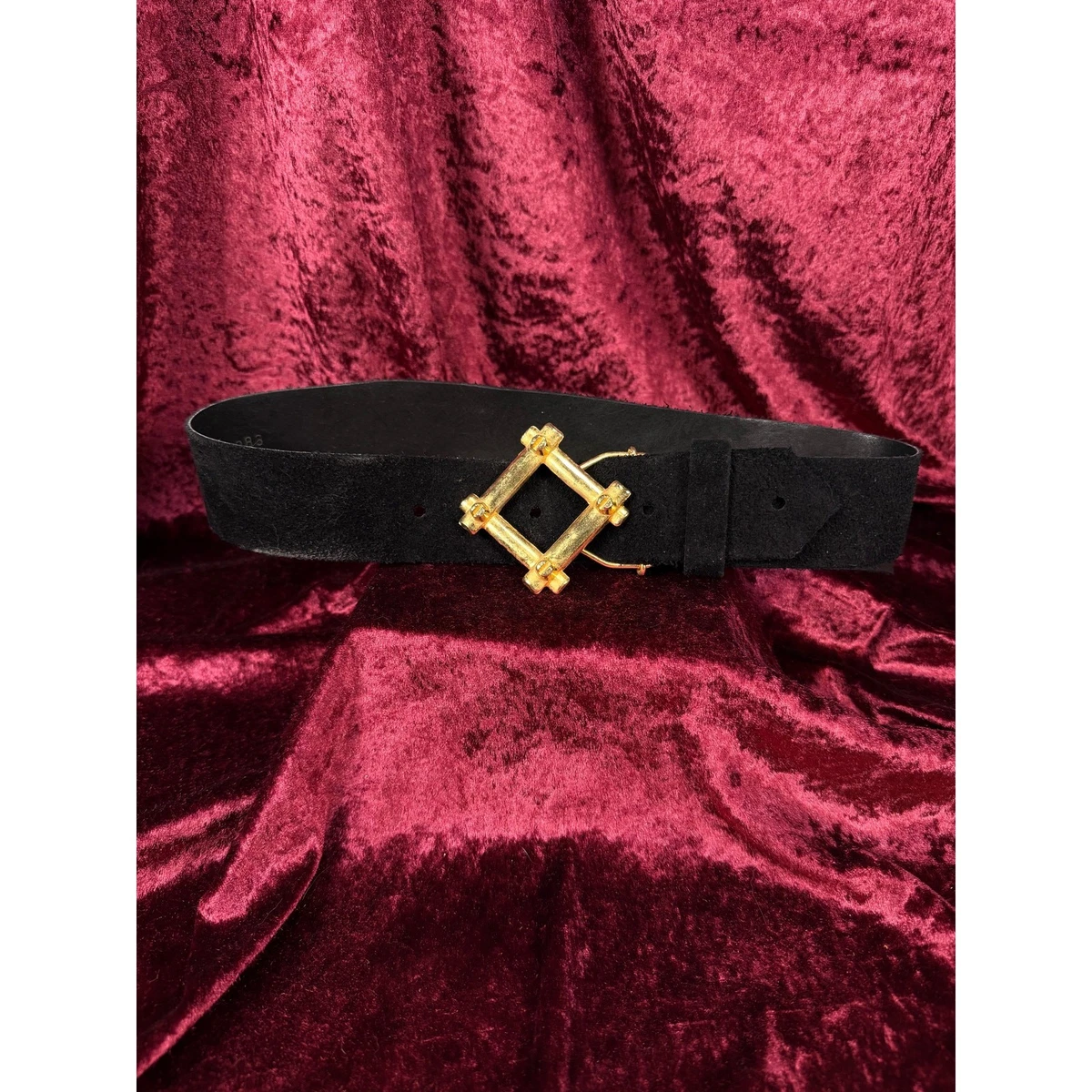Black Suede Vintage Belts for sale | eBay