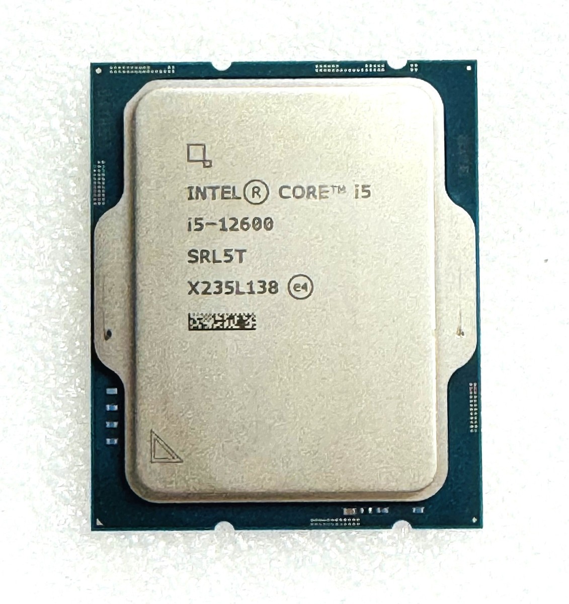 CPU Intel Core i5-12600 SRL5T CPU SRL5T INTEL CORE i5-12600 3.30GHz LGA1700 CPU PROCESSOR | eBay