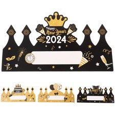 4 Pcs New Year Party Decorations Years Eve Hat Accessories for Year?s Paperhats