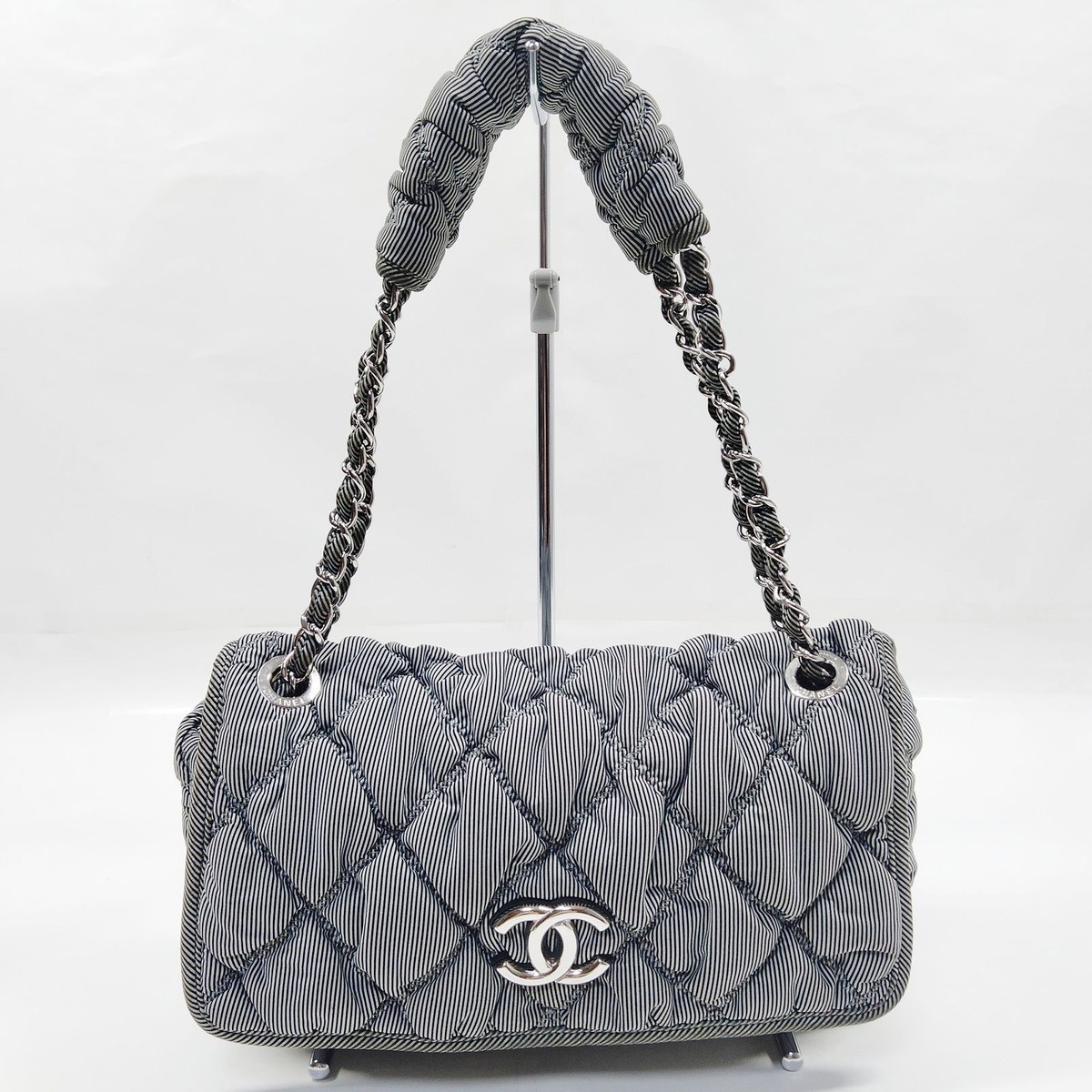 Chanel Shoulder Bag Black Nylon 2285853 | eBay