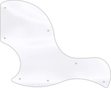 WD Custom Pickguard For Left Hand Gibson 2018 SG Junior #45T Clear Acrylic Thin