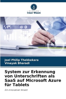 System zur Erkennung von Unterschriften als SaaS auf Microsoft Azure fr Tablets 