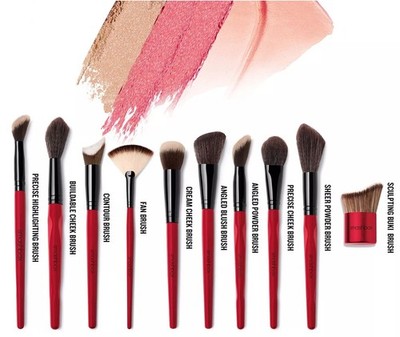 Smashbox Camera Ready Face Powder Contour Eye Shadow Blush Makeup Brush NIB