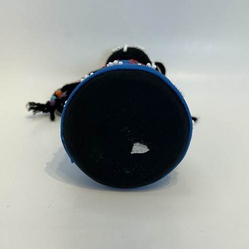 Muñeca Ndebelle Cuentas (Hermosa, Azul y Negra) Ver fotos y descripción - Imagen 6 de 7