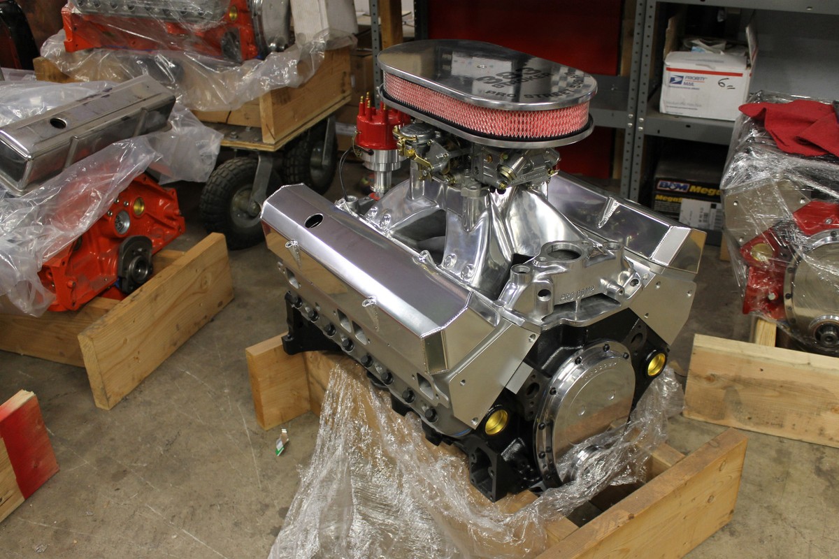 383 STROKER SBC CRATE ENGINE 505HP FREE TH350 trans 383