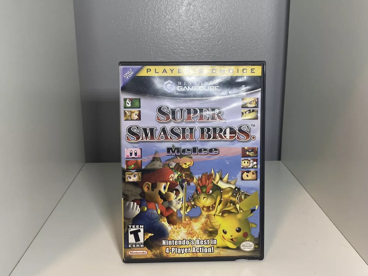 Super Smash Bros Melee - Nintendo GameCube, Complete - Game Disc, Case,  Manual