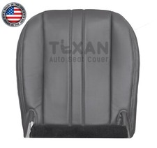 2009-2014 Chevy Express Shuttle Bus Driver Bottom Vinyl Seat Cover Pewter Gray